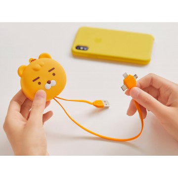 Kakao Friends - RYAN 3合1智能充電電線